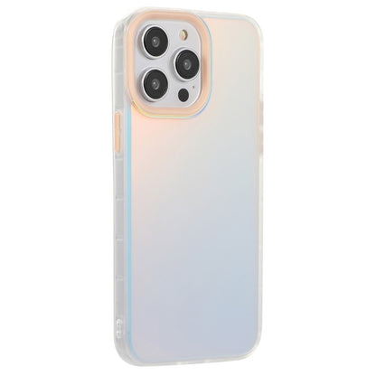 For iPhone 14 Pro Max Anti-Drop Phone Case PC+TPU Shockproof Case Protective Laser Matte Phone Cover
