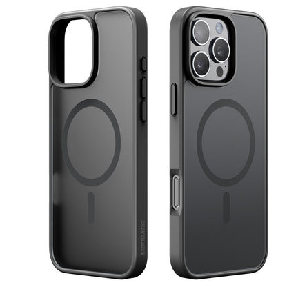 DUX DUCIS Yind Series For iPhone 16 Pro Magnetic Case Airbag Corners PC+TPU Matte Phone Cover