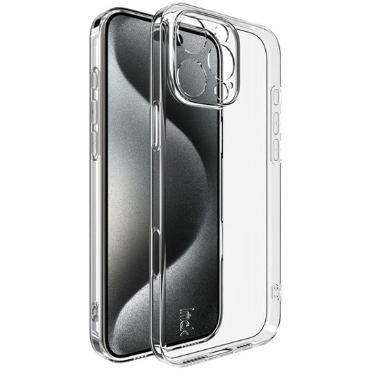 IMAK UX-5 Series for iPhone 16 Pro Max Clear Case Soft TPU Ultra Thin Phone Cover