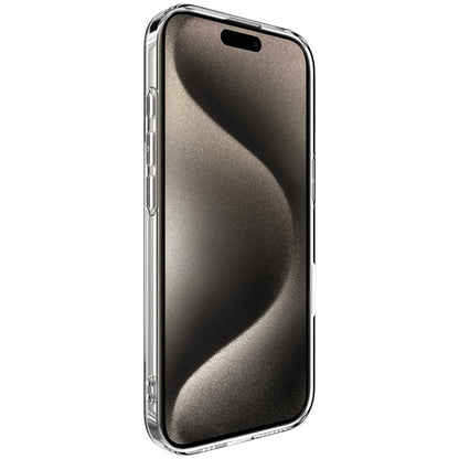 IMAK UX-5 Series for iPhone 16 Pro TPU Case Slim Phone Cover HD Transparent