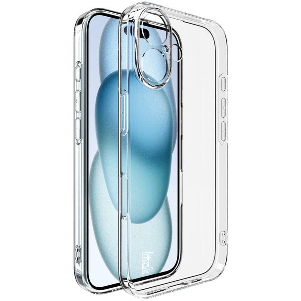 IMAK UX-5 Series for iPhone 16 Case Ultra Thin Anti-Scratch Clear TPU Phone Cover