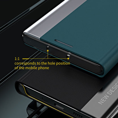 For iPhone 16 Pro Max Case Anti-Drop Leather Phone Cover with Stand