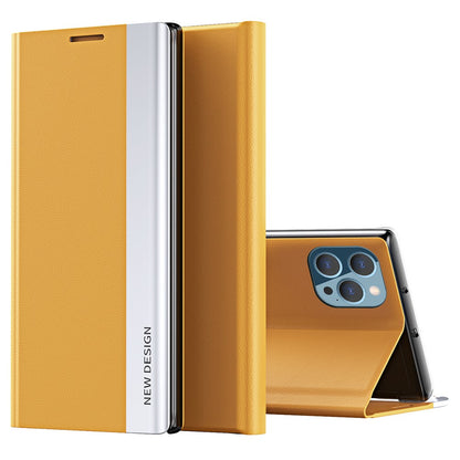 For iPhone 16 Pro Max Case Anti-Drop Leather Phone Cover with Stand