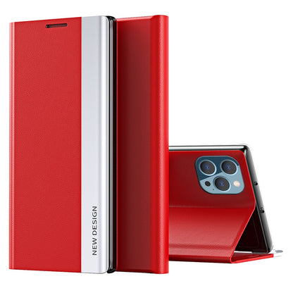 For iPhone 16 Pro Max Case Anti-Drop Leather Phone Cover with Stand