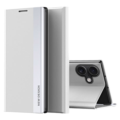 For iPhone 16 Case Anti-Drop Leather Phone Cover with Stand
