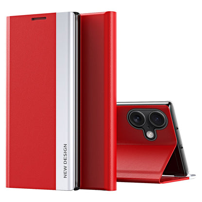 For iPhone 16 Case Anti-Drop Leather Phone Cover with Stand