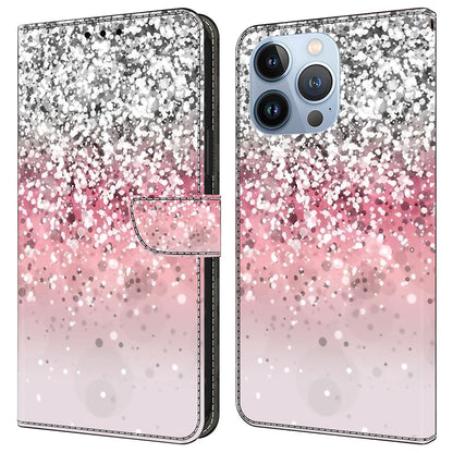 For iPhone 16 Pro Wallet Case Magnetic Clasp 3D Pattern Leather Phone Cover