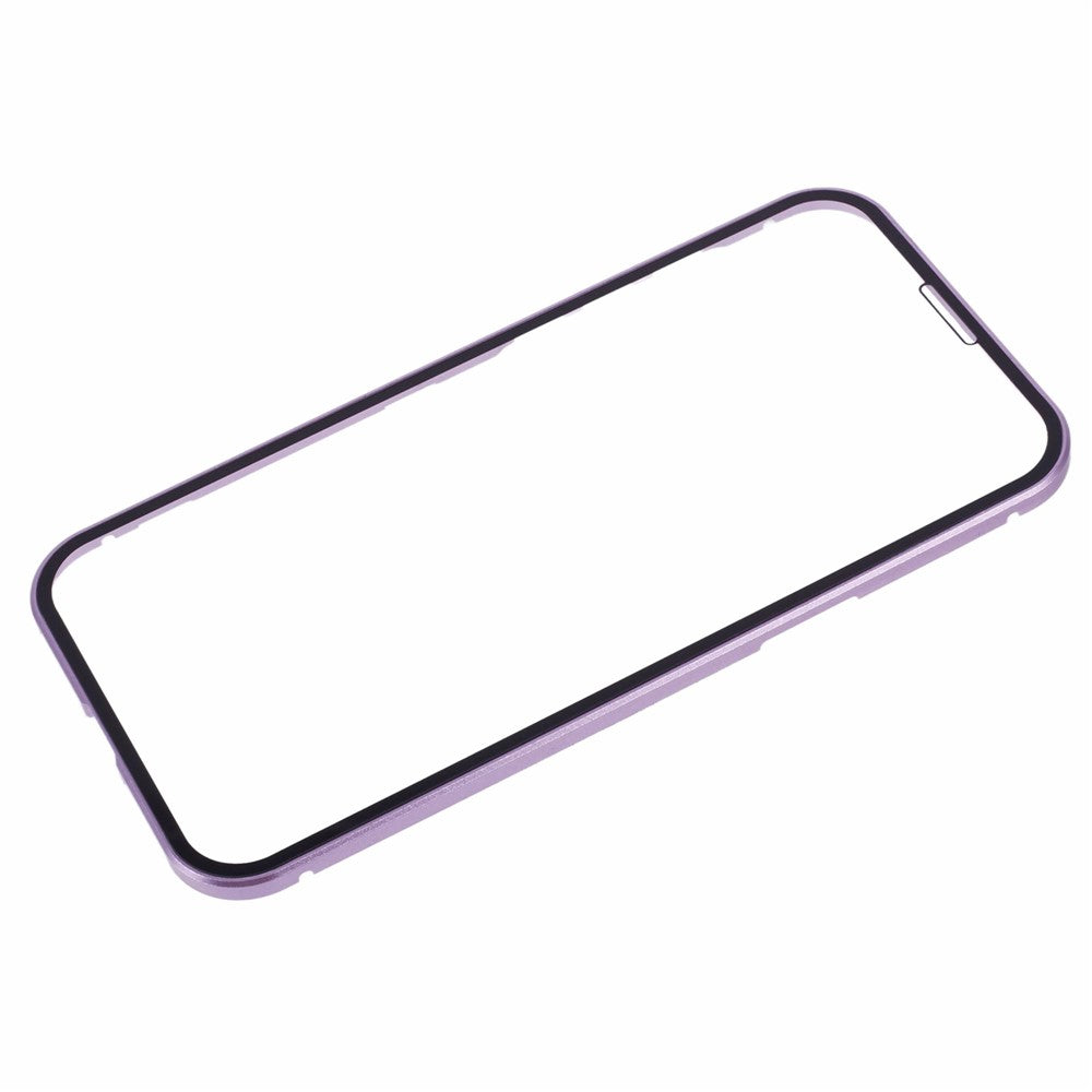 For iPhone 16 Pro Max Full Body Case Magnetic Tempered Glass Double-Sided Phone Case