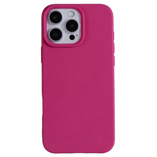 For iPhone 16 Pro Max Case Litchi Texture TPU Shockproof Phone Cover