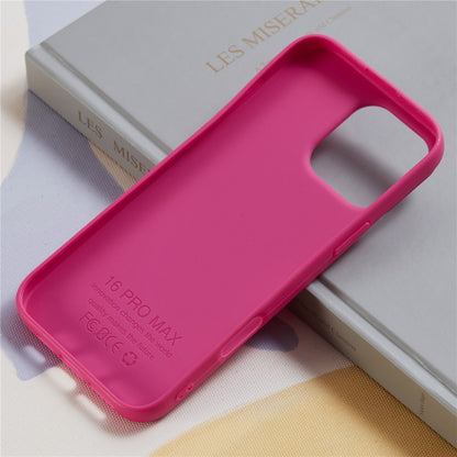 For iPhone 16 Pro Max Case Litchi Texture TPU Shockproof Phone Cover