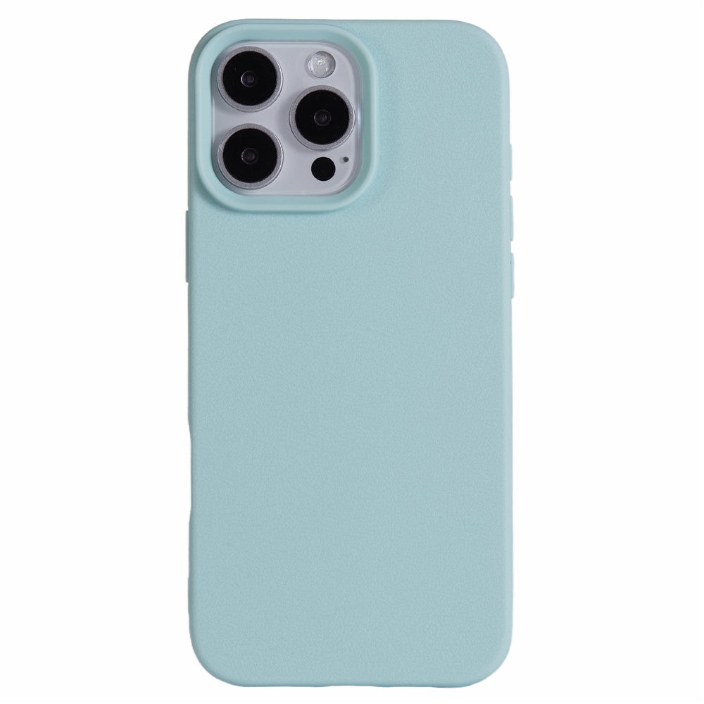 For iPhone 16 Pro Max Case Litchi Texture TPU Shockproof Phone Cover