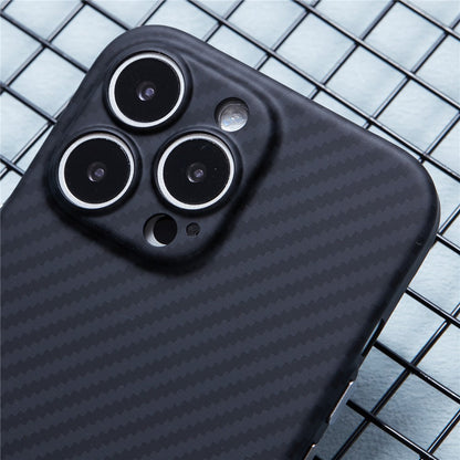 X-LEVEL For iPhone 16 Pro Magnetic Case Ultra-Thin PC Hard Phone Cover Carbon Fiber Texture