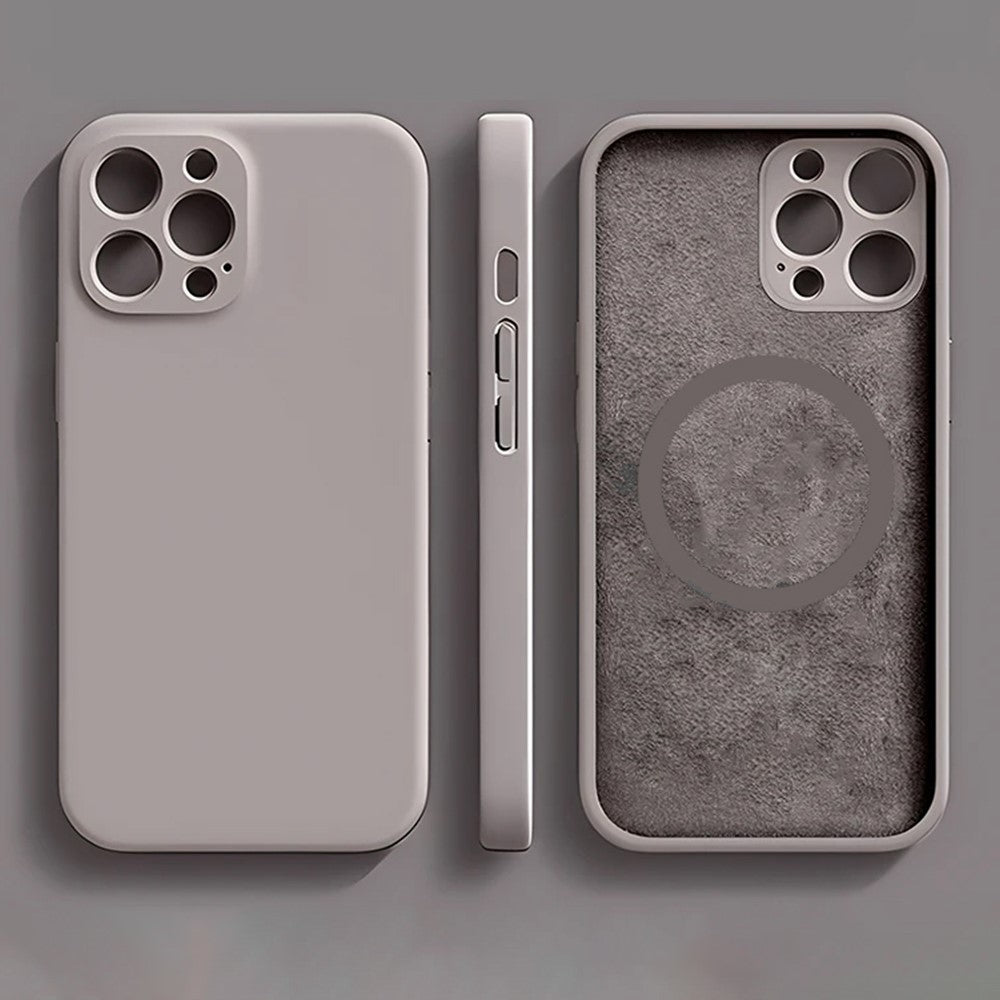 For iPhone 16 Pro Max Magnetic Case Shockproof Soft TPU Phone Cover