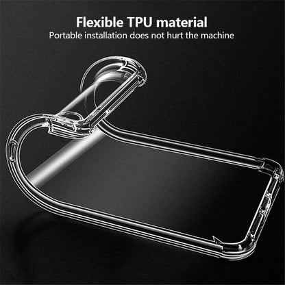 KALEBOL For iPhone 14 Pro Case 1.5mm TPU Transparent Anti-Drop Phone Cover