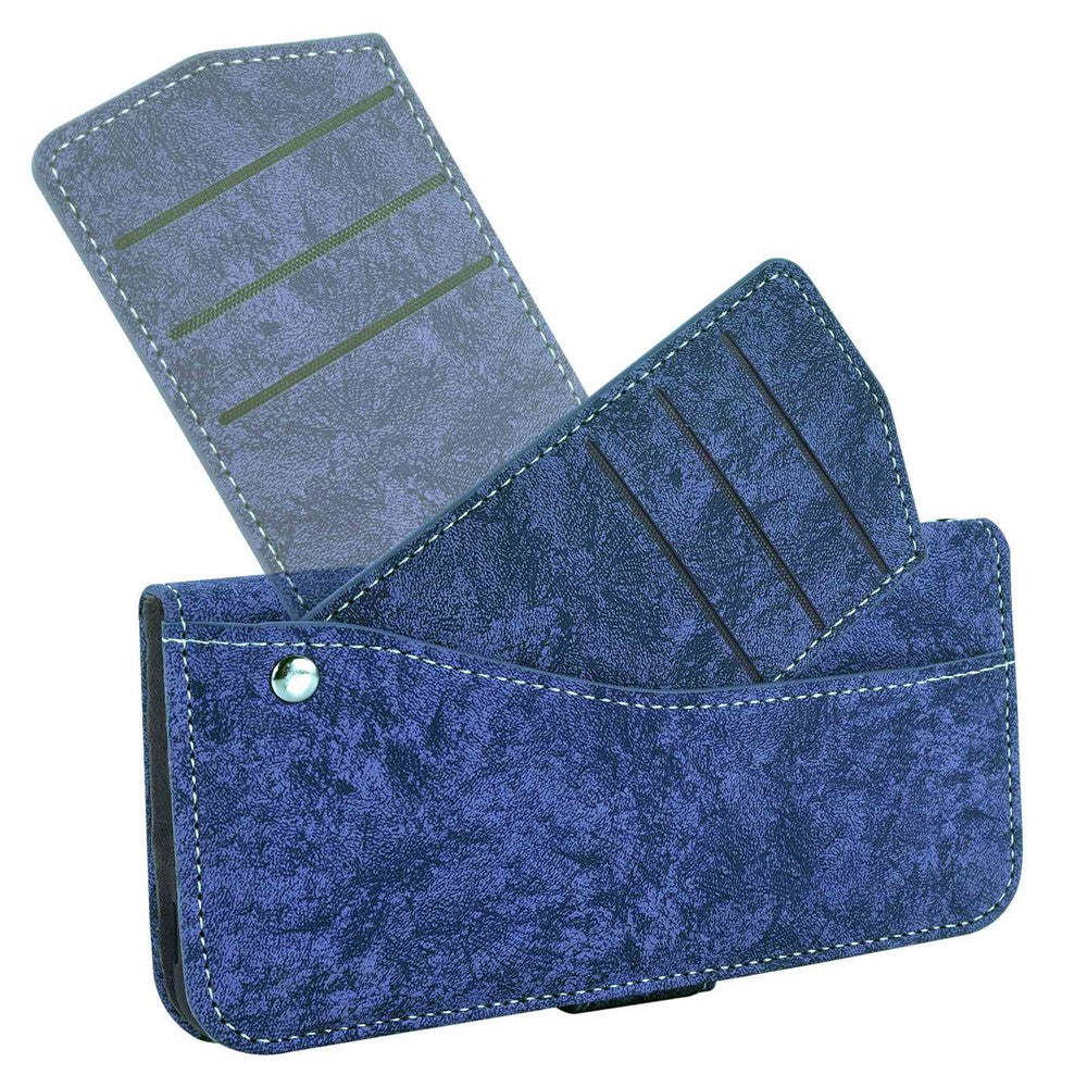 Mobile Phone Case Bag for iPhone 14 Pro Max, PU Leather Water-ink Painting Texture Rotating Card Slots Holder Stand Wallet Cover