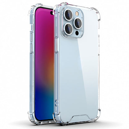 For iPhone 16 Pro Max Case Reinforced Corners TPU Frame + Acrylic Back Phone