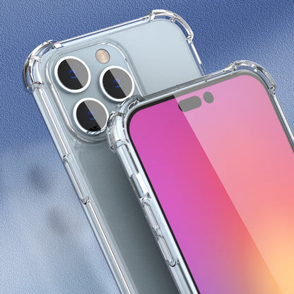 For iPhone 16 Pro Max Case Reinforced Corners TPU Frame + Acrylic Back Phone