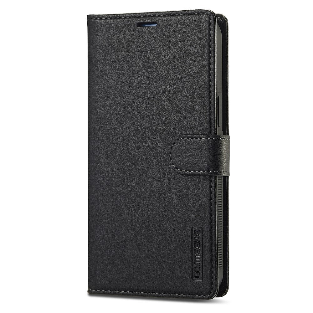 LC.IMEEKE L2 Series for iPhone 14 Pro Case PU Leather Wallet Detachable Magnetic Phone Cover