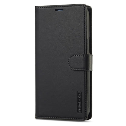LC.IMEEKE L2 Series for iPhone 14 Pro Case PU Leather Wallet Detachable Magnetic Phone Cover