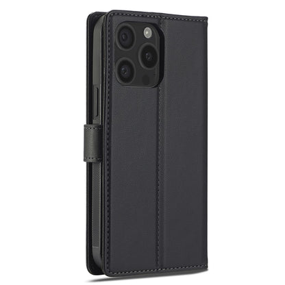 LC.IMEEKE L2 Series for iPhone 14 Pro Case PU Leather Wallet Detachable Magnetic Phone Cover