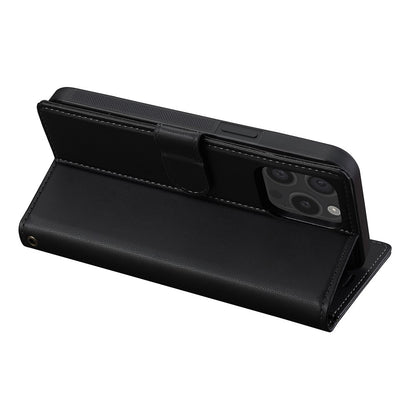 LC.IMEEKE L2 Series for iPhone 14 Pro Case PU Leather Wallet Detachable Magnetic Phone Cover
