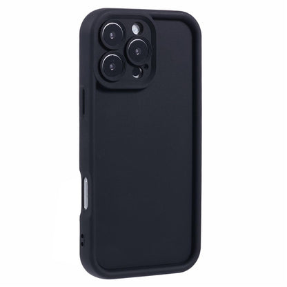For iPhone 16 Pro Max Case Grooved Design TPU Anti-Slip Phone Cover