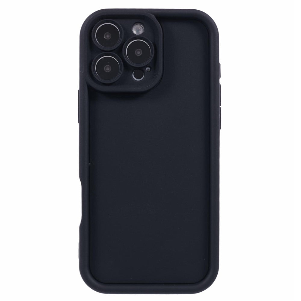 For iPhone 16 Pro Max Case Grooved Design TPU Anti-Slip Phone Cover