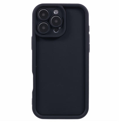For iPhone 16 Pro Max Case Grooved Design TPU Anti-Slip Phone Cover