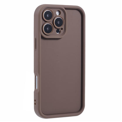 For iPhone 16 Pro Max Case Grooved Design TPU Anti-Slip Phone Cover