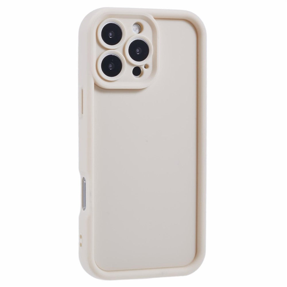 For iPhone 16 Pro Max Case Grooved Design TPU Anti-Slip Phone Cover
