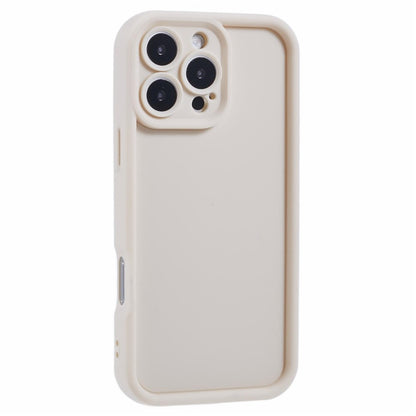 For iPhone 16 Pro Max Case Grooved Design TPU Anti-Slip Phone Cover
