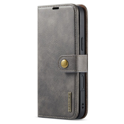 DG.MING for iPhone 16 Case Detachable Split Leather Phone Cover