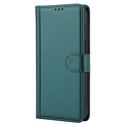 SY-003 For iPhone 14 Pro Case PU Leather Stand View Phone Wallet Cover with Hand Strap