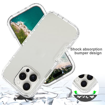 For iPhone 16 Pro Max Case Shockproof TPU+PC Hybrid Phone Cover