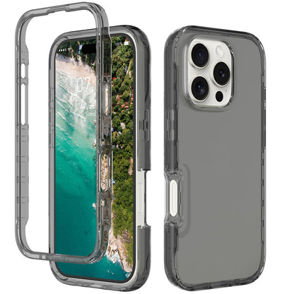 For iPhone 16 Pro Max Case Shockproof TPU+PC Hybrid Phone Cover