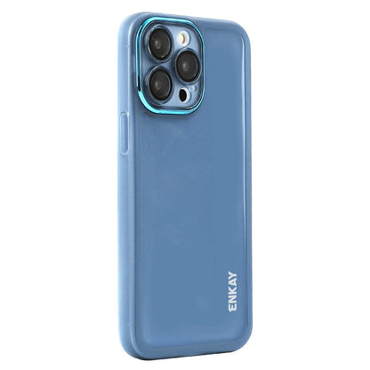 ENKAY HAT PRINCE For iPhone 14 Pro Case Matte TPU Phone Cover with Lens Film
