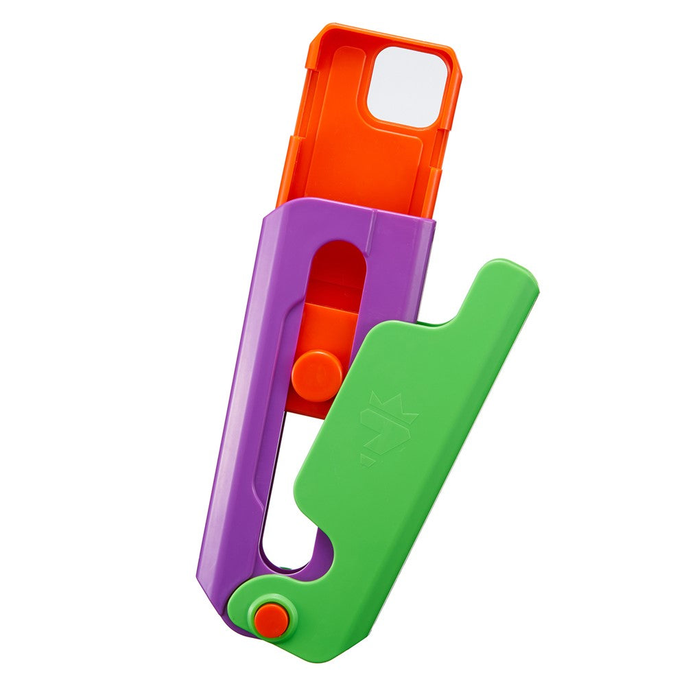 For iPhone 14 Plus Case Giant Carrot Knife ABS Phone Cover Stress Relieving Toy