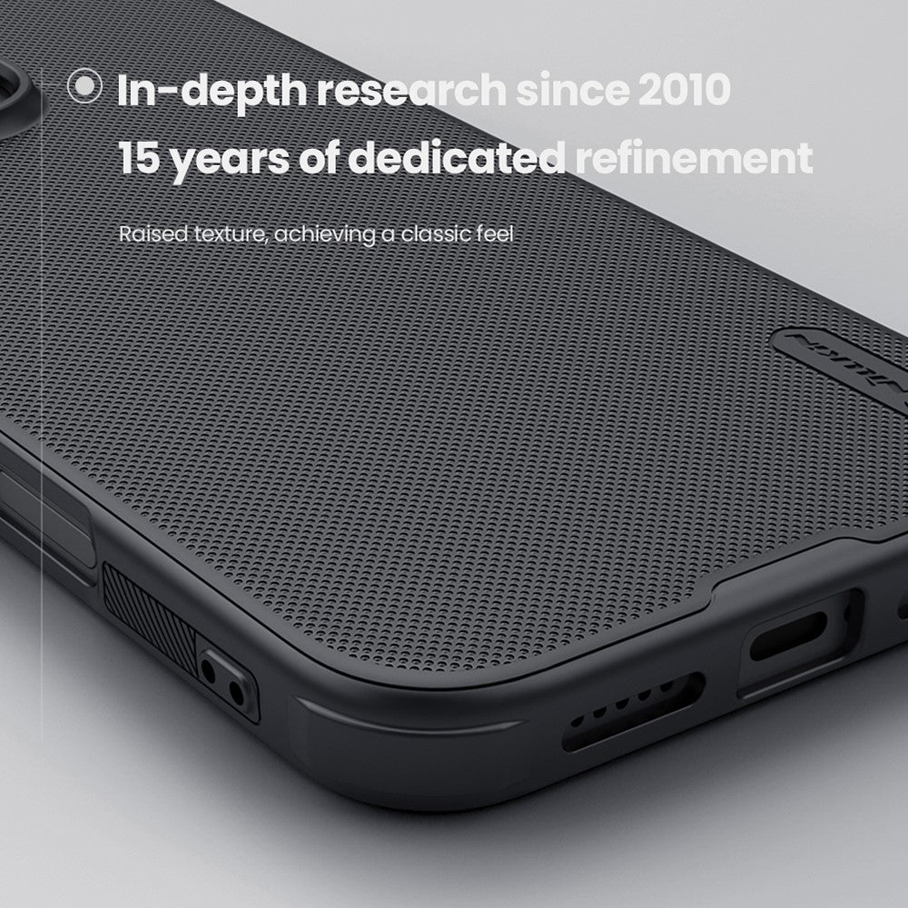 NILLKIN Super Frosted Shield Pro For iPhone 16 Pro Case Matte PC+TPU Phone Cover