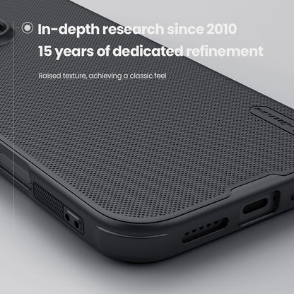 NILLKIN Super Frosted Shield Pro For iPhone 16 Pro Case Matte PC+TPU Phone Cover
