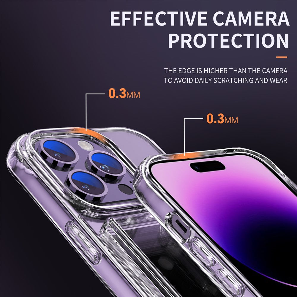 For iPhone 15 Pro Case Protective TPU Phone Cover with Card Holder
