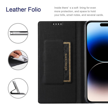 VILI DMX Series PU Leather Case for iPhone 14 Pro Max, Magnetic Absorption Stand Card Slot Flip Cover