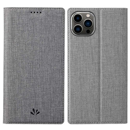 VILI DMX Series PU Leather Case for iPhone 14 Pro Max, Magnetic Absorption Stand Card Slot Flip Cover