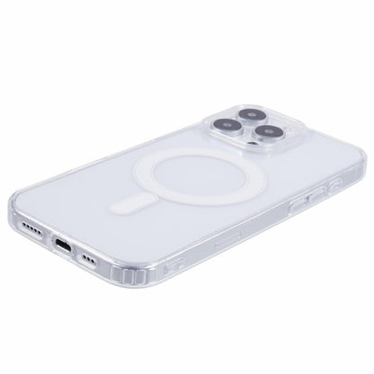 For iPhone 16 Pro Max Clear Case Acrylic+TPU Phone Cover Compatible with MagSafe