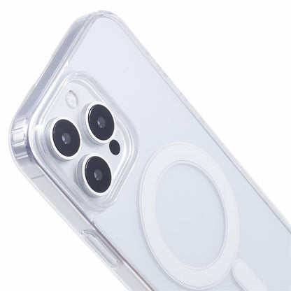 For iPhone 16 Pro Max Clear Case Acrylic+TPU Phone Cover Compatible with MagSafe