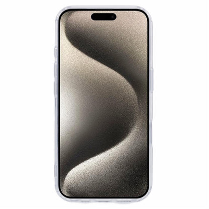 For iPhone 16 Clear Case Acrylic+TPU Phone Cover Compatible with MagSafe