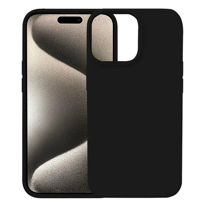 KALEBOL KLB-YTGJ001 For iPhone 14 Pro Case Solid Color Liquid Silicone+PC Phone Cover