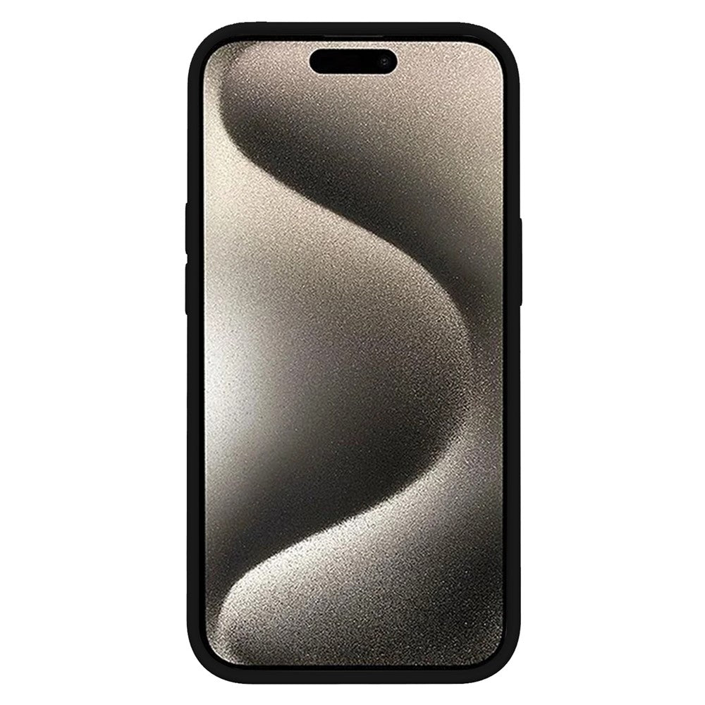 KALEBOL KLB-YTGJ001 For iPhone 14 Pro Case Solid Color Liquid Silicone+PC Phone Cover