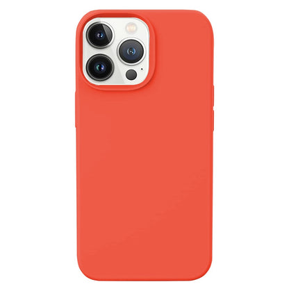 KALEBOL KLB-YTGJ001 For iPhone 14 Pro Case Solid Color Liquid Silicone+PC Phone Cover