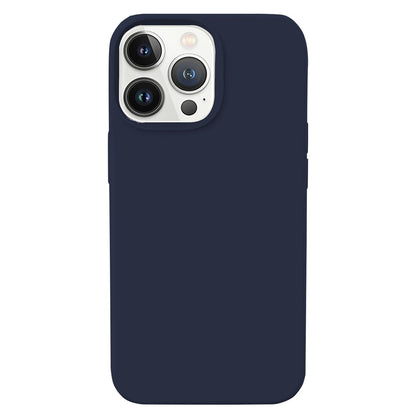 KALEBOL KLB-YTGJ001 For iPhone 14 Pro Case Solid Color Liquid Silicone+PC Phone Cover