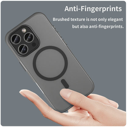 For iPhone 16 Pro Case Compatible with MagSafe TPU + PC Slim Matte Translucent Phone Cover